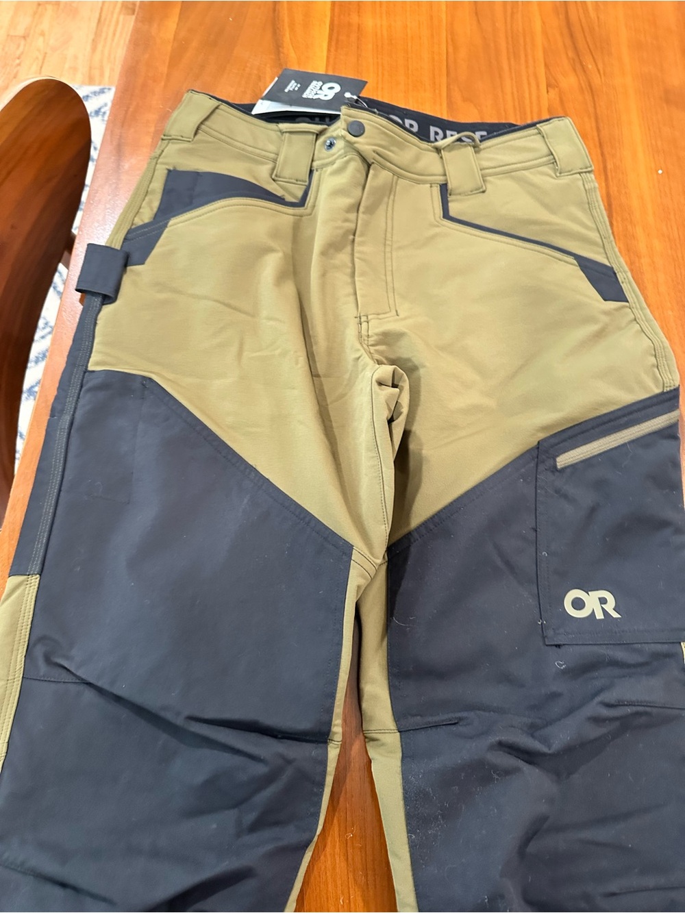 Outdoor Research Olive Green and Black Outdoor Pants